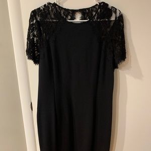 Black evening dress